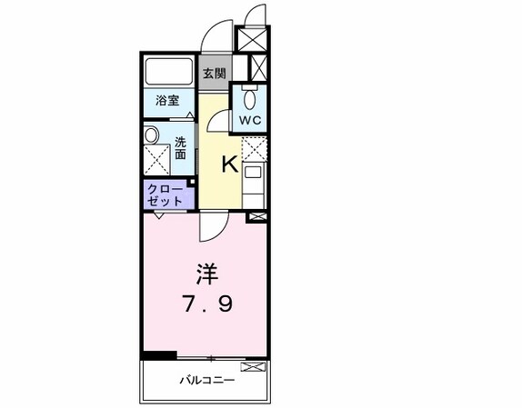 布施駅 徒歩11分 4階の物件間取画像